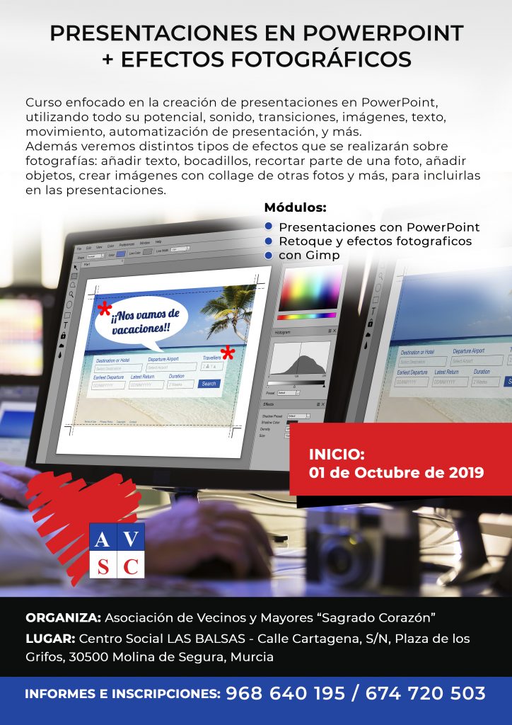 Presentaciones en PowerPoint + Efectos fotográficos