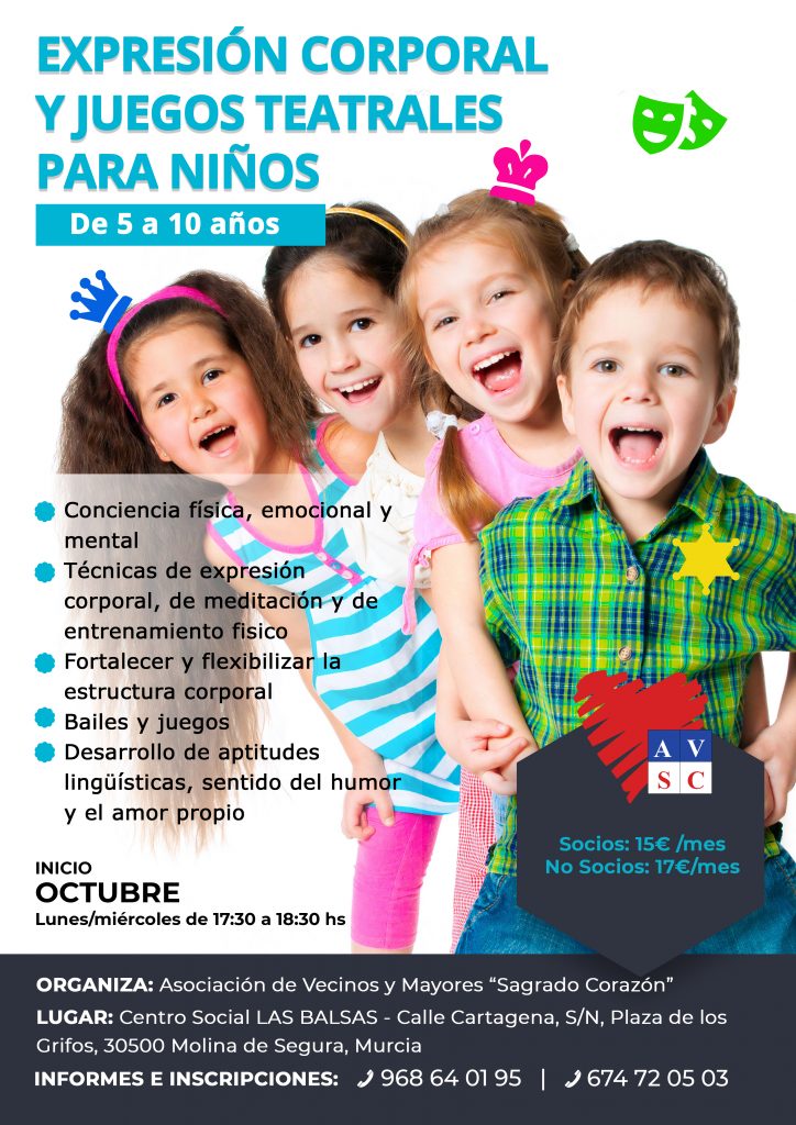 Expresión corporal y Juegos teatrales