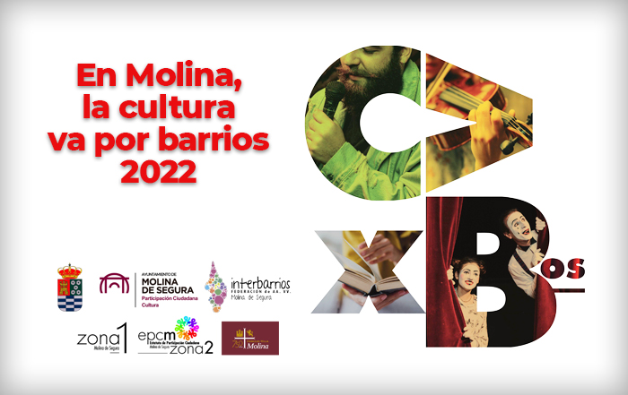 la cultura va por barrios - molina de segura - 2022